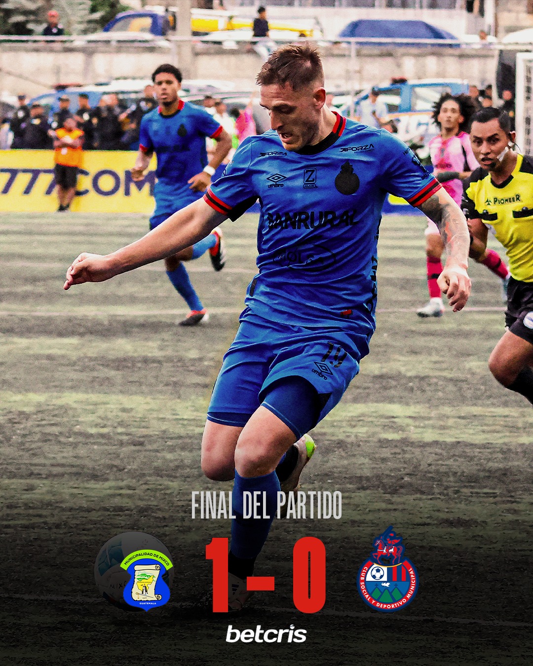 Municipal cayó ante Mixco