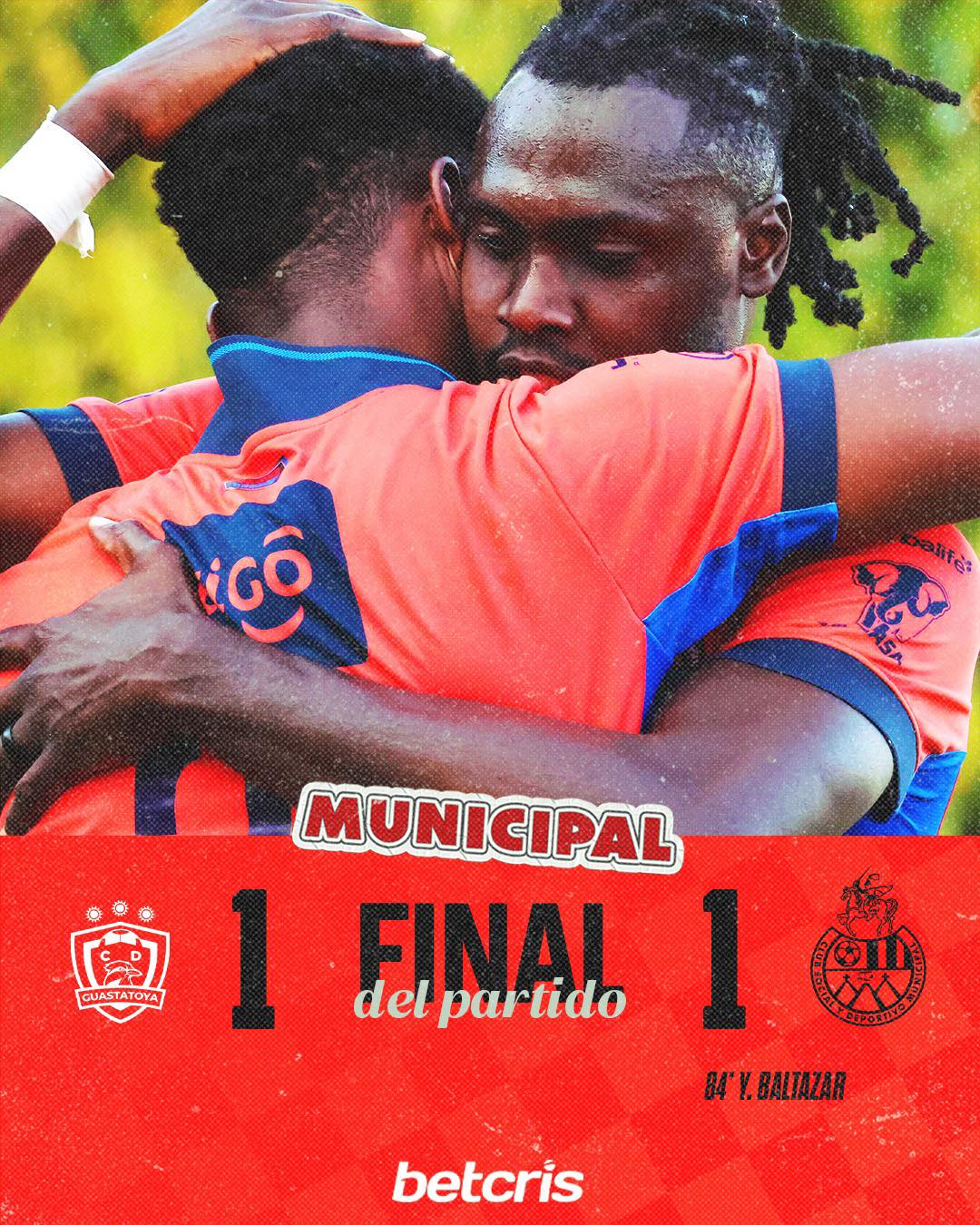 Empate ante Guastatoya